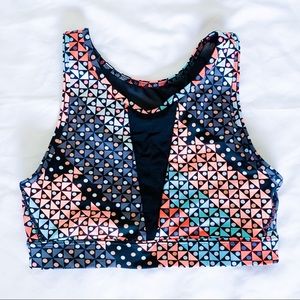 Victoria’s Secret XS Colorful Mesh Sports Bra